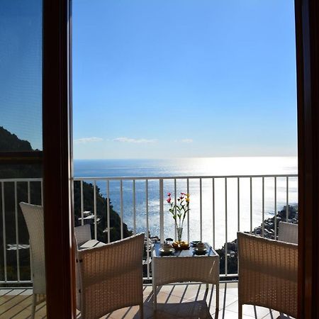 Casa Rossia Breathtaking Sea View Apartment In ポジターノ エクステリア 写真