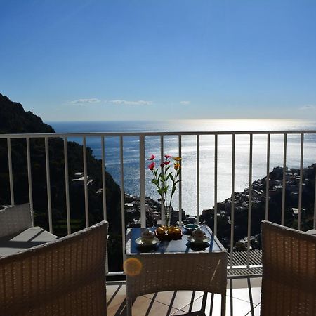 Casa Rossia Breathtaking Sea View Apartment In ポジターノ エクステリア 写真